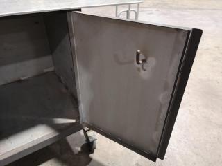 Heavy Duty Mobile Workshop Workbench Table Cabinet