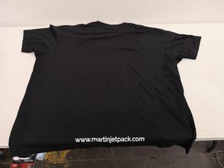 Martin Jetpack branded Biz Collection Men's T-Shirt, Size 5XL