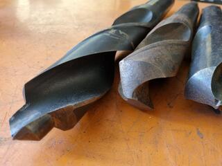 4x Morse Taper No.5 Shank Drills