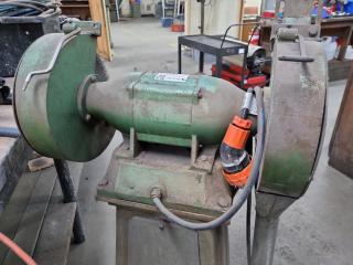 Industrial Bench Grinder, 3-Phase