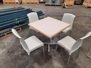 Cafe Table and Chairs Set