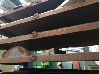 Heavy Steel Workshop Material Storage Rack Shelving Unit