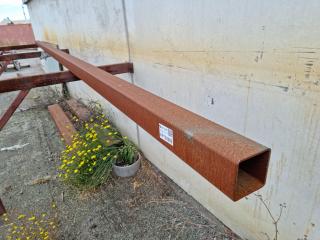 7m Long Length of Box Steel