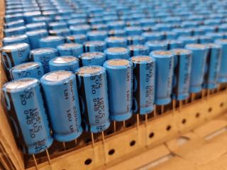 500x Vishay Electrolytic Capacitors 2200uF-16V-18