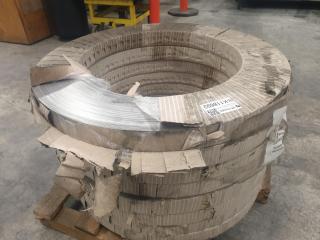 8 Coils of Stainless Steel Strip