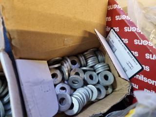 Assorted Lot of Nuts, Bolts, Washers, Screws