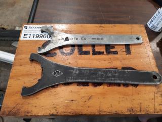 Collet/Chuck and Wrench Set