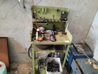 Mobile Industrial Workshop Workbench