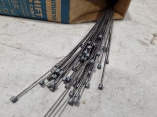 Shimano Shift Cables, 1.2x2100mm, Bulk Box