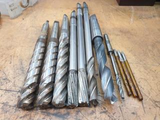 Assorted Reamers and Drills