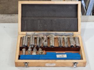 22pc Metric Broach Keyway Set