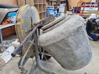 Able Mixer Petrol Concrete Mixer & Trailer