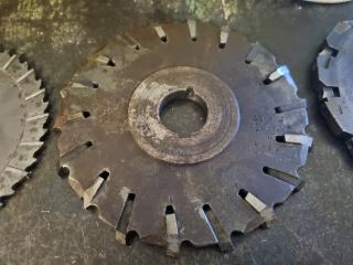 6 Milling Machine Blades 