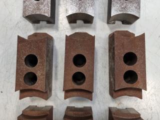 3 Sets of CNC Chuck Jaws