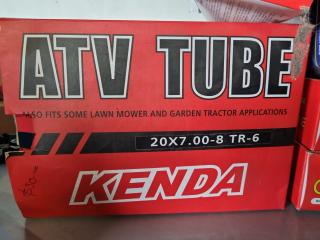 12x Assorted Lawnmower Tyre Inner Tubes