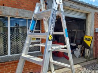 Aluminium Industrial Grade Dual Purpose Step Ladder