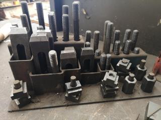 Assorted Mill Lockdown Kit Parts & Components