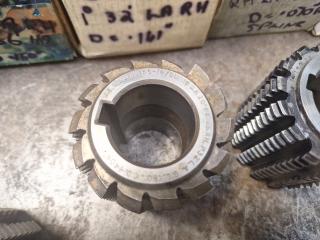 5 x Gear Hobber Cutters