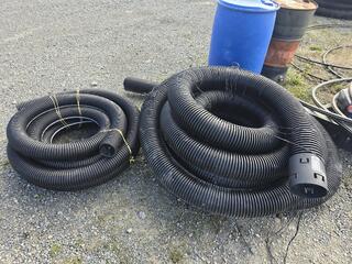 2 x Lengths Drainage Pipe 
