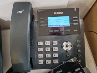 7x Yealink Ultra-Elegant IP Phones SIP-T41S