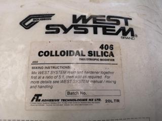2x 20L Bags of Colloidal Silica 406 Thixotropic Modifier Powder