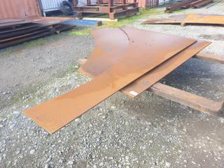 2 Large Sheets 12mm Plate Steel