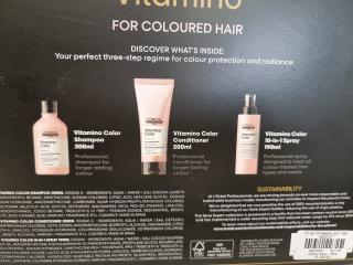 2 Loreal Vitamino Gift Sets for Coloured Hair