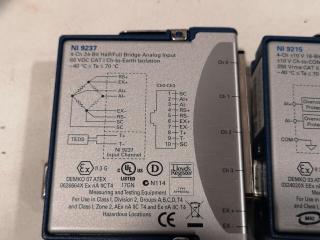 National Instruments NI cDAQ-9172 Compact DAQ Chassis w/ 3x Modules & Case