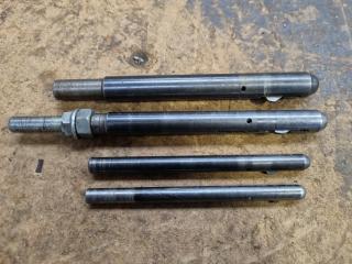 4x Assorted Steel Hole Deburring Tools