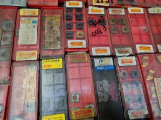 Assorted Packaged and Loose Mill & Lathe Insets Indexes