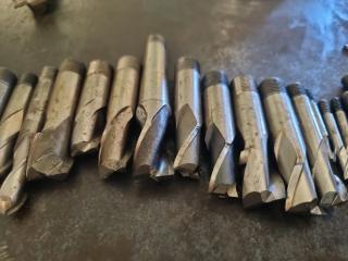 Large Lot of Milling Machine Endmills 