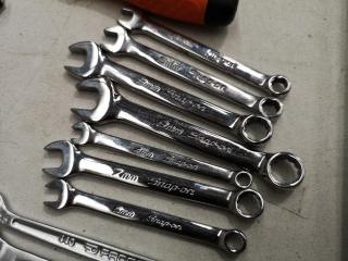 Assorted Hand Tools, Small Wrenches, Sockets, Drivers, Bits & More