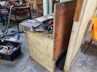 Vintage Wood Workbench