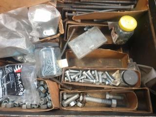 Steel Box of Nuts and Bolts