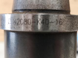 Vertex 16mm Keyless Drill Chuck on BT40 Tool Holder