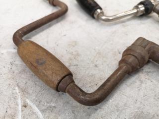 3x Antique Vintage Bit Brace Hand Drills