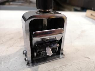 Vintage Max Auto Number 607 Automatic Numbering Machine Stamp