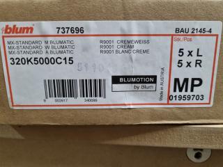 Blum Metabox Blumatic Drwer Extension Sets, Box of 5x Sets