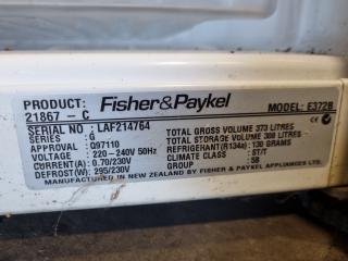 Fisher & Paykel 373L Fridge Freezer