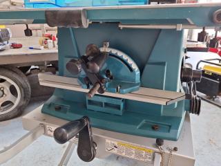 Makita 255mm Table Saw w/ Folding Mobile Stand