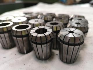 20x Assorted Milling Chuck Collets