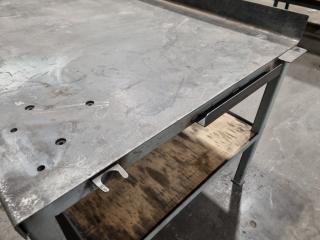 Steel Topped Workbench