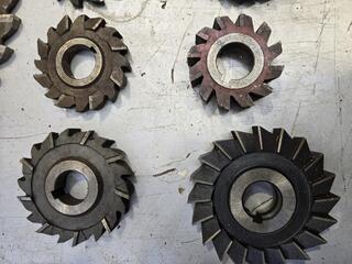 Assorted Blade Milling Cutters 
