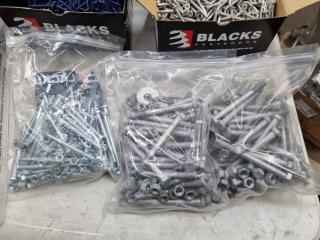 Assorted Black's Branded Screws & Bolts