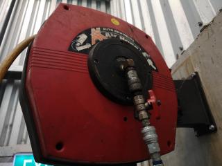 Workshop Wall Mounted Air Hose Reel by AK Reels