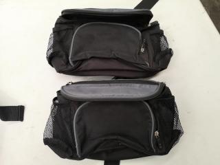 11x Assorted Waist Hip Bags & Pouches