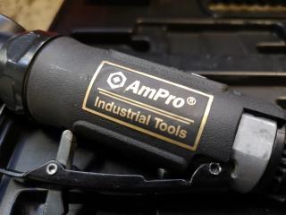 AmPro Mini Air Angle Die Grinder Kit