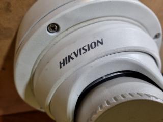 4x IP Network Dome Security Cameras by Bosch and Hikvision