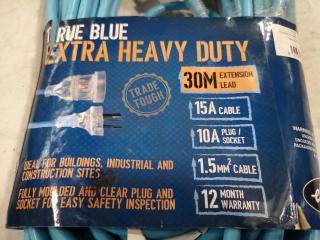 30m Extra Heavy Duty Extension Lead by True Blue