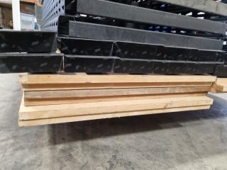 Heavy Duty Pallet Racking Style Shelving Assembly